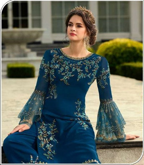 Georgette Fabric Function Wear Awesome Salwar Suit