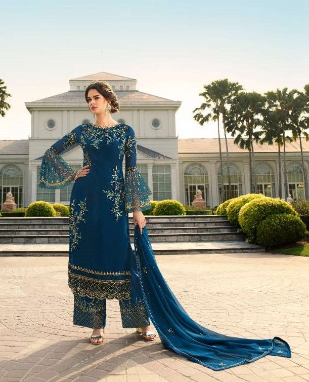 Georgette Fabric Function Wear Awesome Salwar Suit