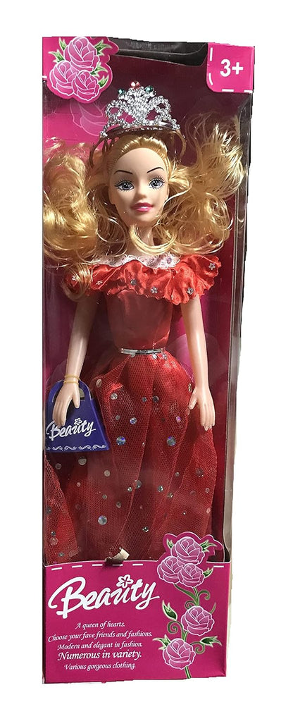 42 cm Doll In Red Dress for Girls